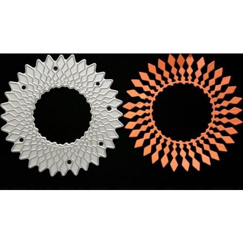 Metal circle Cutting Dies Stencils for DIY Scrapbooking/photo album Decorative Embossing DIY Paper Cards