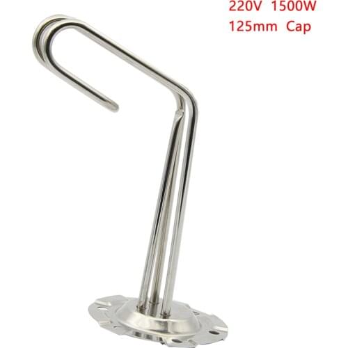 125 mm 5.0" cap boiler heater elements,Media shower water heater heating tube,container electric heat pipe,electrical parts