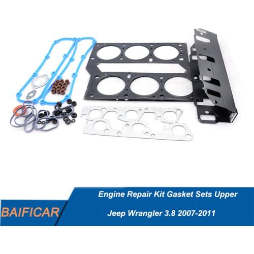 Baificar Brand New Genuine Engine Repair Kit Gasket Sets Upper 68003427AC For Jeep Wrangler 3.8 2007-2011
