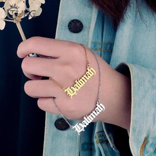 Stainless Steel Personalized Name Bracelet Jewelry For Women Unique Custom Name Chains Unique Accessoires Wedding Birthday Gifts