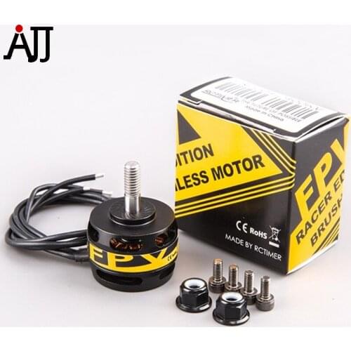 Rctimer FR2204 2400KV Brushless Edition Motor FR2204-2400KV for High Power FPV Racing Quadcopter Drone