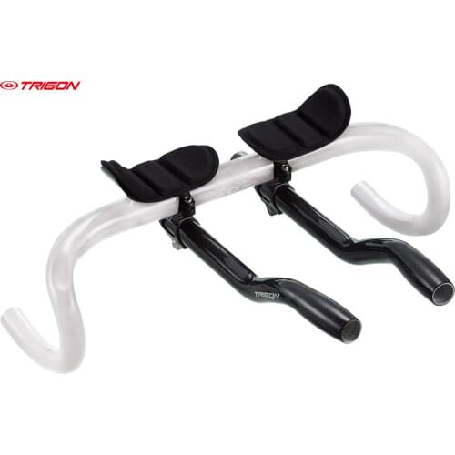 TRIGON EB101 full carbon fiber ultra light Time Trial Tri Triathlon bike bicycle TT bars aero bars rest handlebar