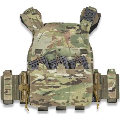 UTA Universal Armoured Lightweight Tactical Vest Outdoors Military Tactics Accessories - MC Camo Type