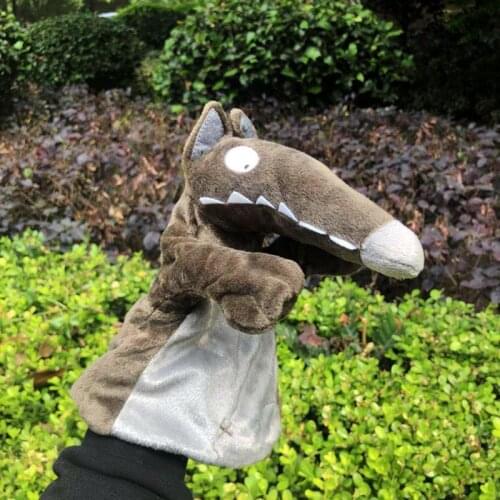 Les aventures de LOUP EDITIONS PHILIPPE AUZOU PELUCHE Wolf hand puppets animals kids book toy Plush Toy Gift