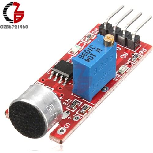 High Sensitive Microphone Sound Sensor Detection Module for Arduino AVR PIC DC 5V Power Supply Analog Output