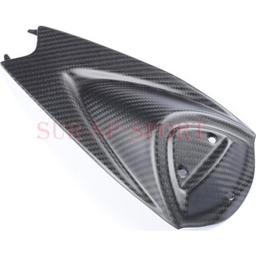 Motorcycle Rear Saddle Cowl Cover Cowl Farings Carbon Fiber For Aprilia RSV4 2010 2015