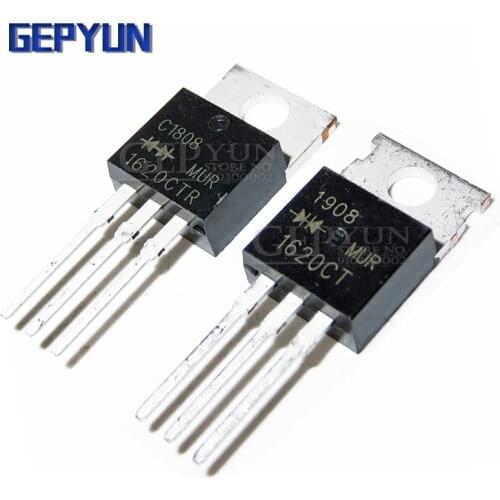 10PCS MUR1620CT / MUR1620CTR 1620CT 1620CTR Each 5PCS