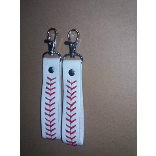 2017 baseball keychain,fastpitch softball accessories baseball seam keychains many colors free shipping baseball/softball key