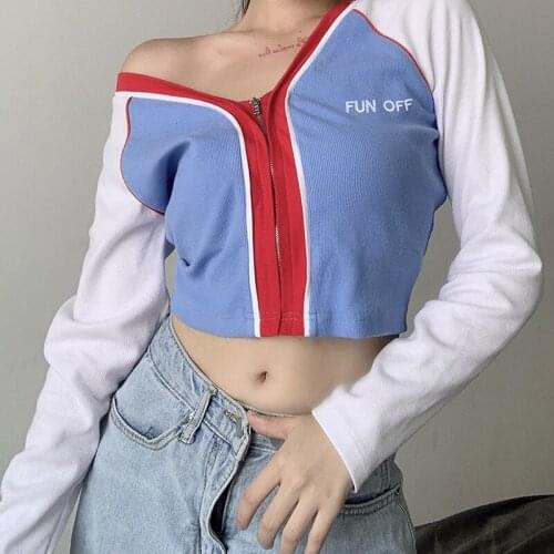 2020 New V-neck Knitted Contrast Color Sweater Womens Spring Or Autumn Zipper Cardigan Jacket Loose Elegnat Female Jumpers Coat