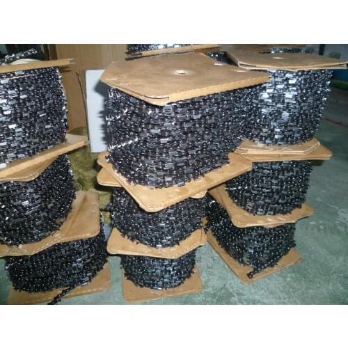 404Pitch .063 1.6mm Guage Chainsaw Chains Square Tooth Chains Factory Selling Directly 100 feet