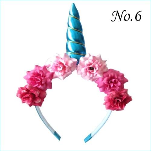 50 BLESSING Good Girl DIY 4" Unicorn Hair Bow Pony Headband Flower Easter