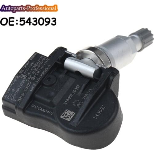 Car TPMS Tire Pressure Sensor For Citroen C4 C5 C6 C8 For Peu-geot 508 607 543093 5430T4 9673198580 9656822980 9634866180