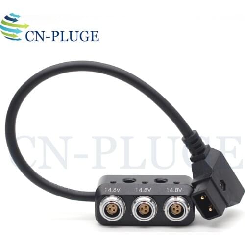 CAMERA power DTAP TO 3 RS 3 pin POWER SPLITTER, RS 3pin three way splitter