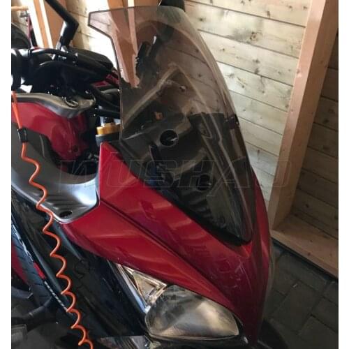 Motorcycle Double Bubble Windshield Windscreen Screen For 2015 2016 2017 2018 Suzuki GSXS1000F GSX-S1000F GSXS GSX-S 1000 F 18