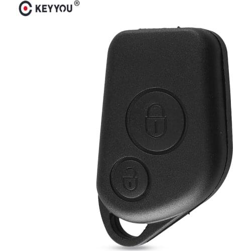 KEYYOU Key Shell 2 Buttons For Citroen Saxo Berlingo Picasso Xsara Peugeot 306 307 406 Replacement Remote Key Fob Case Cover