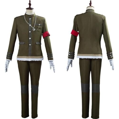Danganronpa V3 Korekiyo Shinguji Cosplay Costume Adult Uniform Suit Outfits Halloween Carnival Costumes