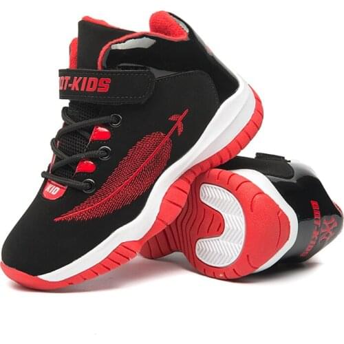 Basketball Boys Sneakers Kids Shoes for Kids Sneakers Girls Casual Shoes Running Trainers Footwear Lace-up Outdoor Fashion 2021