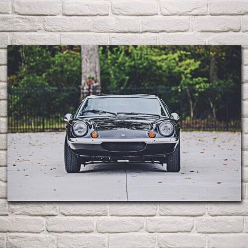 1973 type 74 Europe special sport cars vehicle fanart living room decoration home wall art decor wood frame fabric posters KN325