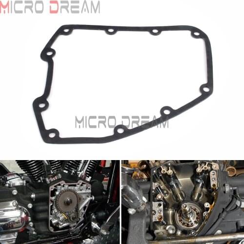 Motorcycle Replacement Cam Cover Gaskets for Harley Touring Dyna Softail FXD Street Bob FXDB 1999-2017 Twin Cam Gasket 25244-99