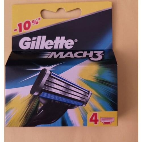 4pcs/pack Mens Safety Razor Blades Face care Shaving blades Manual shaving Cassette for gillette mache 3
