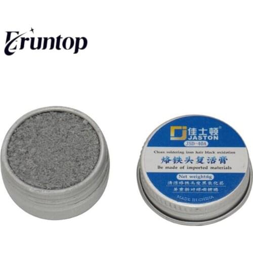 1PCS 40A Soldering Iron Tip Refresher Clean Paste for Oxide Solder Iron Tip Head Resurrection