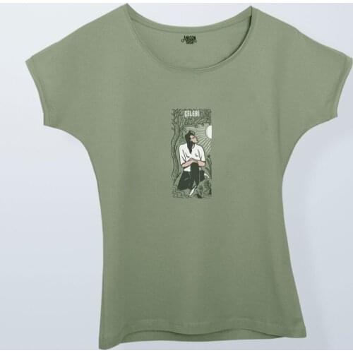 New season womens t-shirt round neck natural cotton original brand normal mold bike collar printed standard size outdoor cool