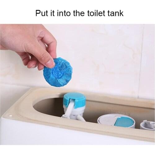 Toilet Cleaner Ball Powerful Automatic Flush Toilet Bowl Deodorizer For Bathroom Cleaning STTA889