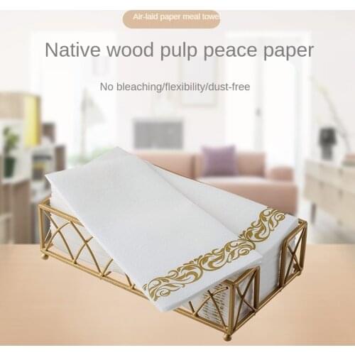 50Pcs Disposable Tissue Napkin Home Restaurant Dish Bowl Paper Towel Table Decor Household Merchandises Skin Friendly