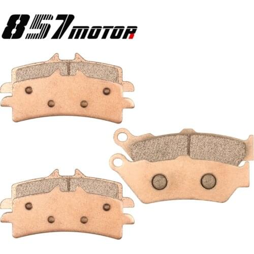 Motorcycle Front Rear metal brake pads For Ducati Diavel ABS Carbon 11-18 Chromo AMG Dark Strada Diesel 1200 S Multistrada