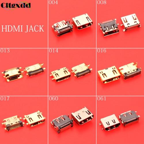 Cltgxdd 8 models 19 pin Tablet Notebooks HDMI Female 19pin Jack Connector repair replacement HD Data Interface USB Jack socket