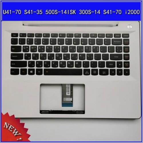 Laptop Palmrest Upper Cover for Lenovo U41-70 S41-35 500S-14ISK 300S-14 S41-70 i2000 C Shell with Keyboard