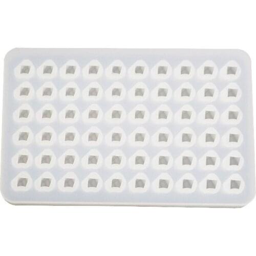 Diy Crystal Epoxy Mold 60 with Ice Cubes Silicone Ice Tray Resin Mold Irregular Creative Jewelry Handmade Household