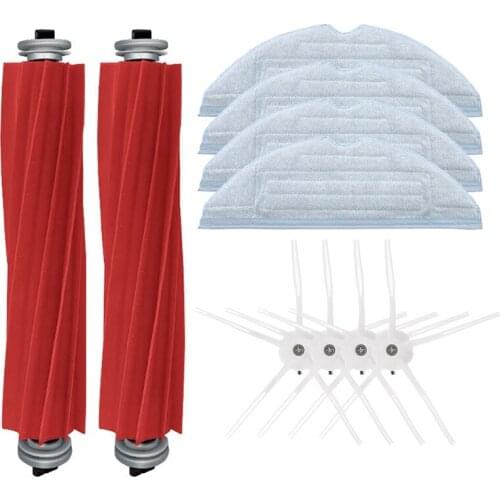 Roll Brush Side Brush Mop Cloths For Xiaomi Roborock T7 T7plus T7S T7splus S7 For Vacuum Cleaner Parts Accessories