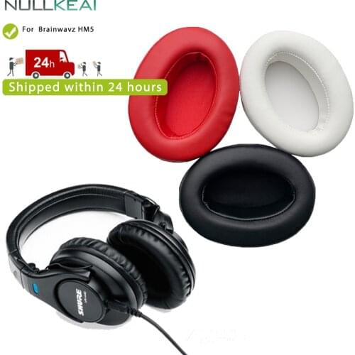 NULLKEAI Replacement Earpads For Shure SRH440 SRH840 SRH940 Headphones Earmuff Cover Cushion Cups