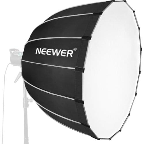 Neewer Hexadecagon Softbox 36 inches/90 centimeters with Grey Rim and Bowens Mount, Portable and Quick Folding Softbox Diffuser