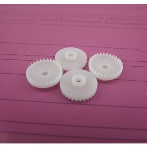 100PCS C303A tooth crown gear differential bevel gear rack 0.5 molded plastic gear DIY model toy robot accessories