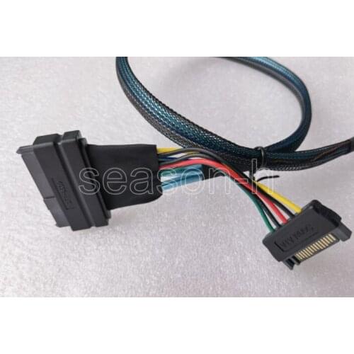 12G Mini SAS HD to U.2 / SFF-8643 to SFF-8639 Cable 0.5m cable