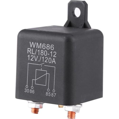 12V 120A Charge Relay Car Van ON/OFF 4 Pin Heavy Duty Split Van Boat