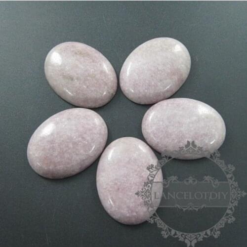 30x40mm oval purple star stone nature stone cabochon 4120017