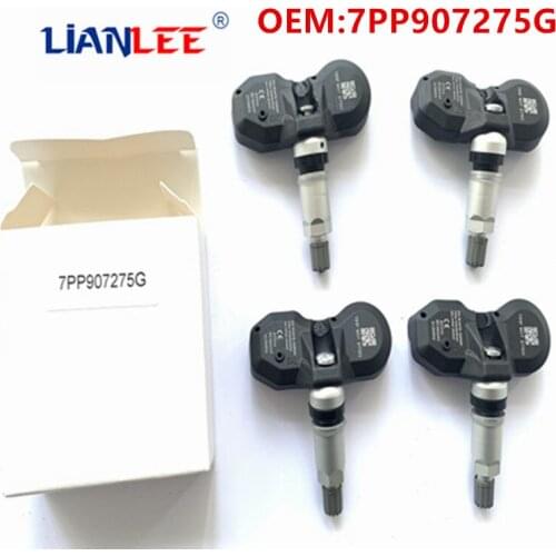 4pcs/Lot 7PP907275G 7PP-907-275G 315MHz Tire Pressure Sensor For Porsche Bentley Audi Lamborghini Cayenne A6L A8 Q7 R8 RS7 VW