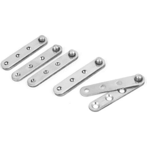 5pcs 60mm 360 Degree Rotable Drawer Window Door Pivot Hinges