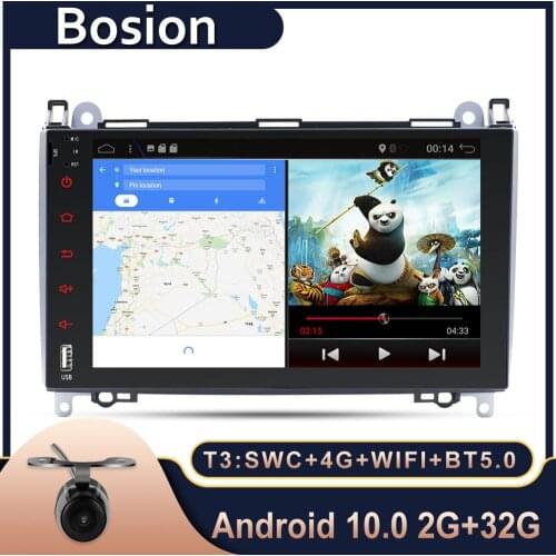 Android 10 2din Auto radio Car DVD multimedia for Mercedes Benz B200 A B Class W169 W245 Viano Vito W639 Sprinter W906 WIFI GPS