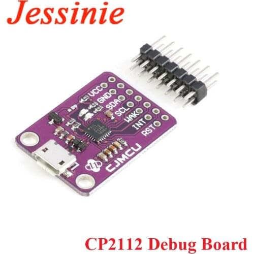 CP2112 Debug Board USB to SMBus I2C Communication Module 2.0 MicroUSB 2112 Evaluation Kit for CCS811 Sensor Module