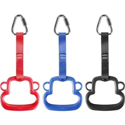 Kids Fitness Rings Climbing Game Toy Outdoor Training Activity Safe Sports Rope Swing Hanging Rings Children Climbing Equipment