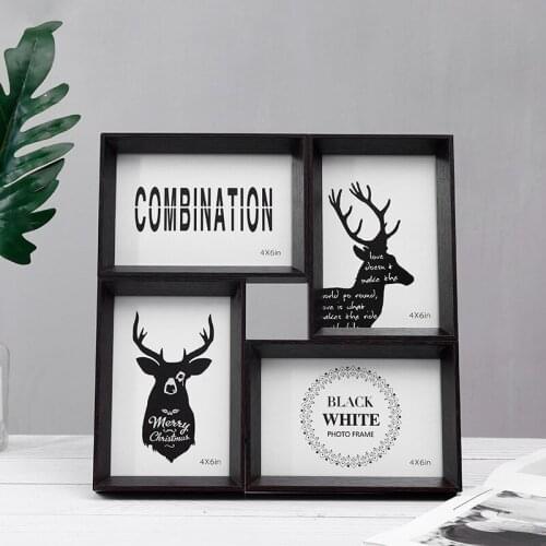 Display Collage Photo Frame Table Desk Family Acrylic Photo Frames For Picture Baby Marcos Para Fotos Picture Frames BW50XK