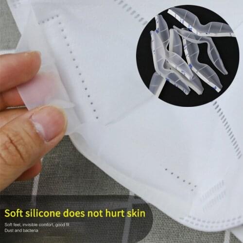 Breathable Nose Bridge Bracket No Mist Eyeglasses Fog Free Face Mask Inside Support Nose Pad 3D Mask Nose Clip Holder Dropship