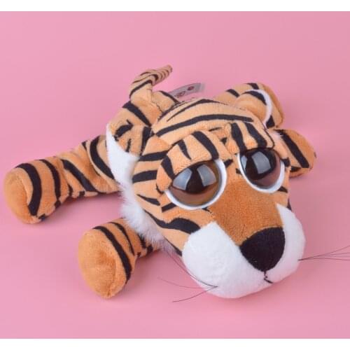 25cm Yellow Color Tiger Plush Toy, Cute Baby/ Kids Gift Plush Toy Free Shipping