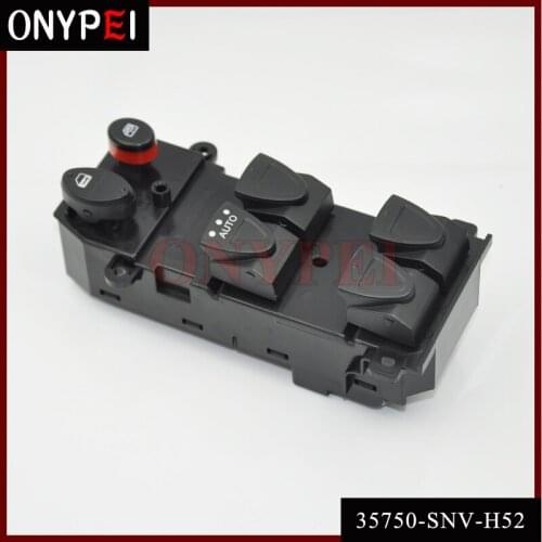Window Master Control Switch 35750-SNV-H52 For 2006-2010 Honda Civic 1.3 1.8 2.0