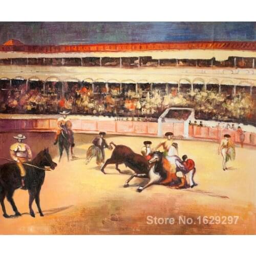 Portrait Painting Bullfight by Edouard Manet Canvas High quality Hand painted