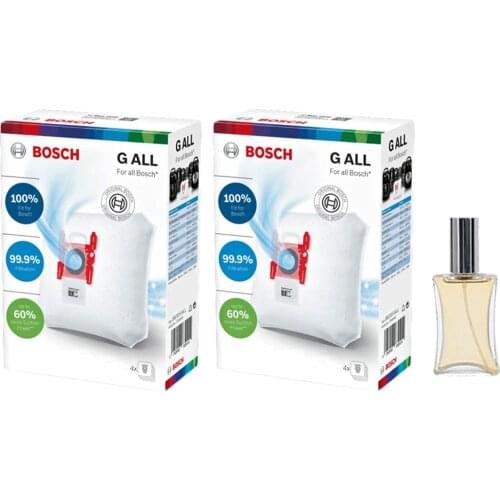 Profilo VS 5 PT 2002 Vacuum Cleaner Type G ALL Dust Bag 2 Boxes (8 Pieces) HT-TT0084-2-165 GIFT